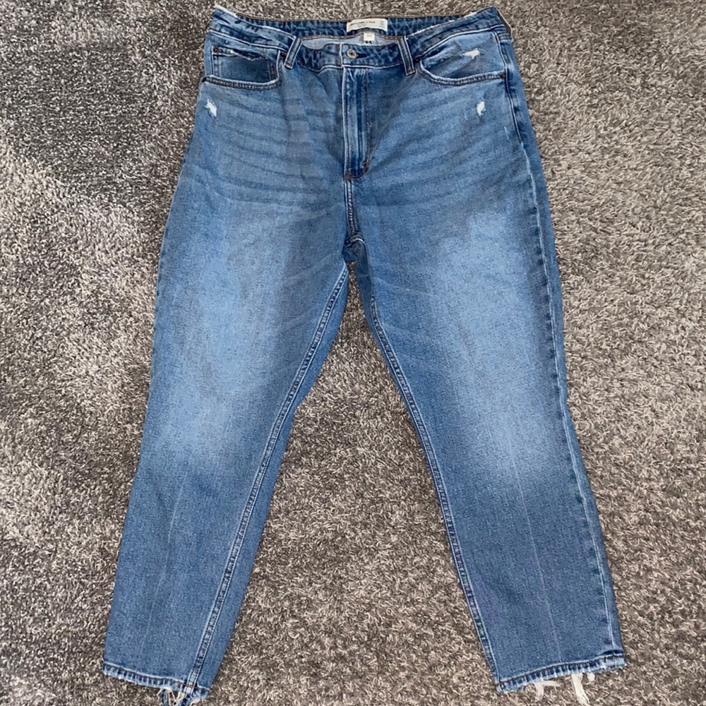 Abercrombie & Fitch The Skinny High Rose Curve Love jeans